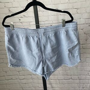 Gap Blue Elastic Waistband Pull on Shorts Size XL